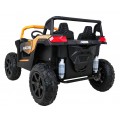 Buggy ATV Strong Racing pre 2 deti Zlatý + Bezkefkový motor + Nafukovacie kolesá + Audio LED