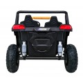 Buggy ATV Strong Racing pre 2 deti Zlatý + Bezkefkový motor + Nafukovacie kolesá + Audio LED