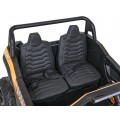 Buggy ATV Strong Racing pre 2 deti Zlatý + Bezkefkový motor + Nafukovacie kolesá + Audio LED