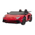 Vozidlo Lamborghini Aventador SV Červené