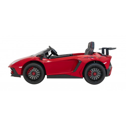 Vozidlo Lamborghini Aventador SV Červené