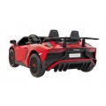 Vozidlo Lamborghini Aventador SV Červené