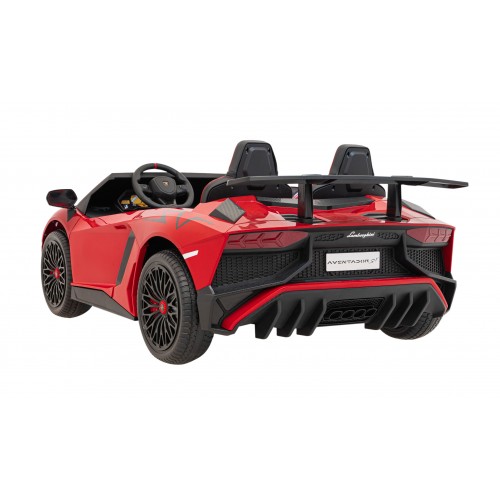 Vozidlo Lamborghini Aventador SV Červené