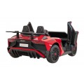 Vozidlo Lamborghini Aventador SV Červené