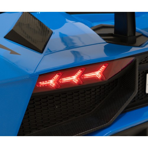 Vozidlo Lamborghini Aventador SV Modré