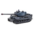 Diaľkovo ovládané 2 tanky T-34 vs Tiger pre deti 3+ Strieľajúce modely 1:28 + Veľká Bitka Tankov + Zvuky Svetlá
