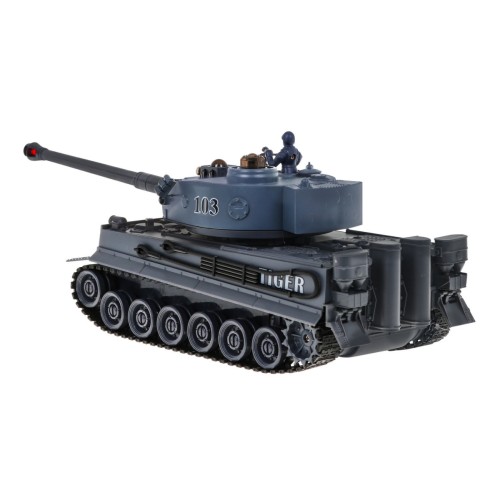 Diaľkovo ovládané 2 tanky T-34 vs Tiger pre deti 3+ Strieľajúce modely 1:28 + Veľká Bitka Tankov + Zvuky Svetlá