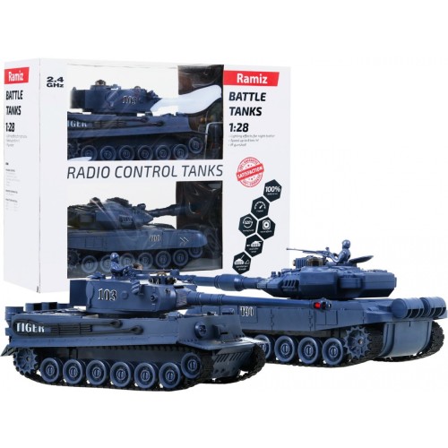 Tanková bitva Tiger Vs T-90 1 28