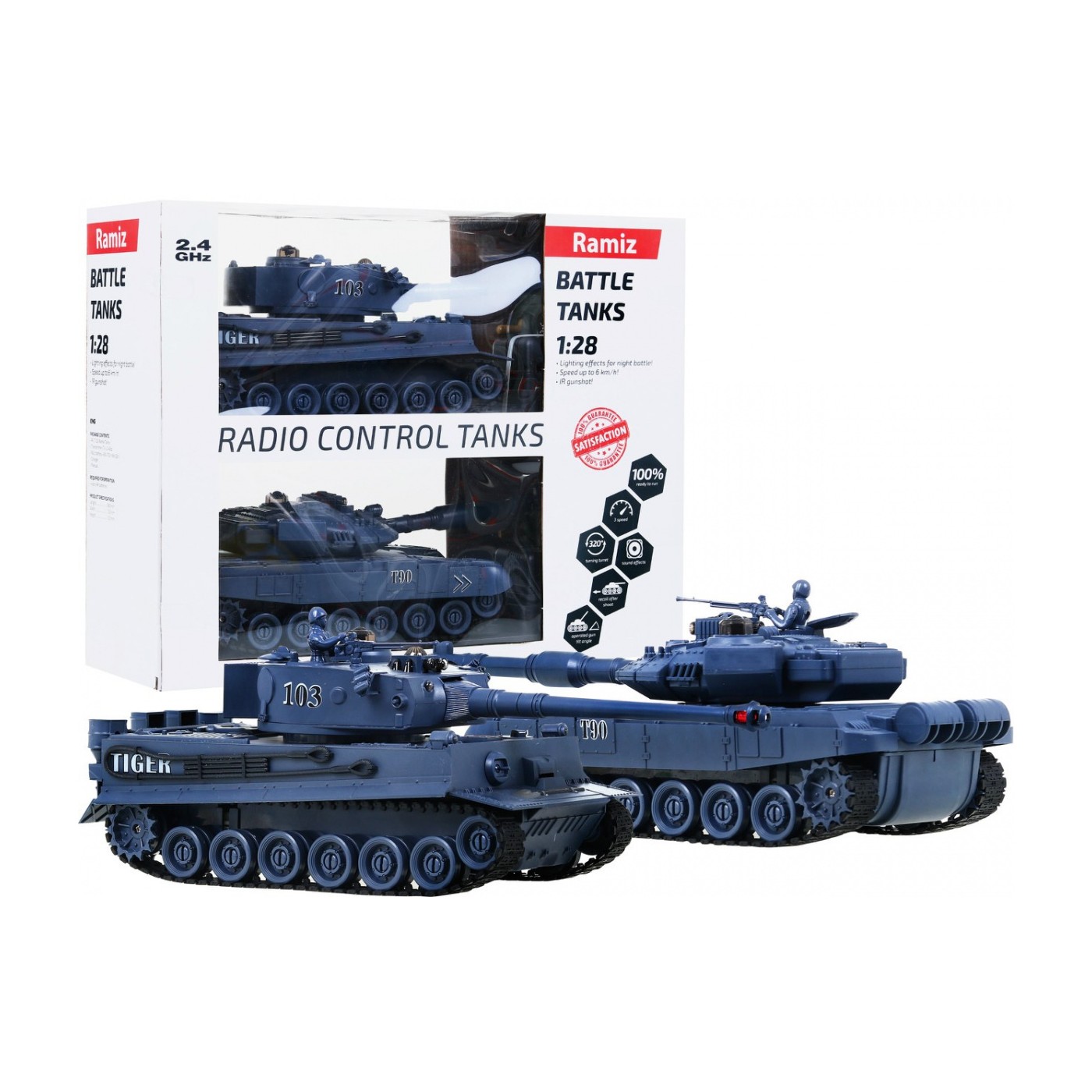 Tanková bitva Tiger Vs T-90 1 28