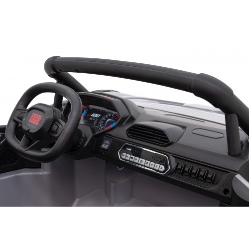 Vozidlo Buggy Racing 5 Sivé