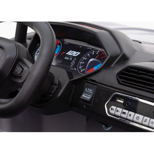 Vozidlo Buggy Racing 5 Sivé