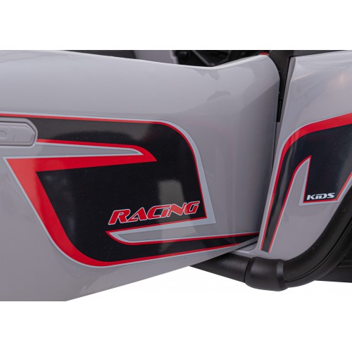 Vozidlo Buggy Racing 5 Sivé