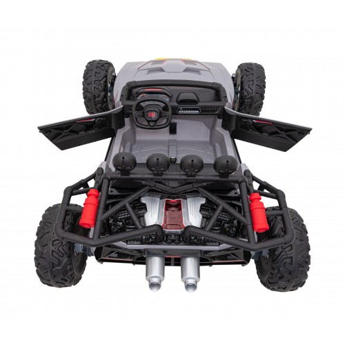 Vozidlo Buggy Racing 5 Sivé