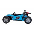 Auto Buggy Racing 5 na batériu pre deti Modré + Motory 2x200W + Ovládač + Audio LED + Pomalý štart
