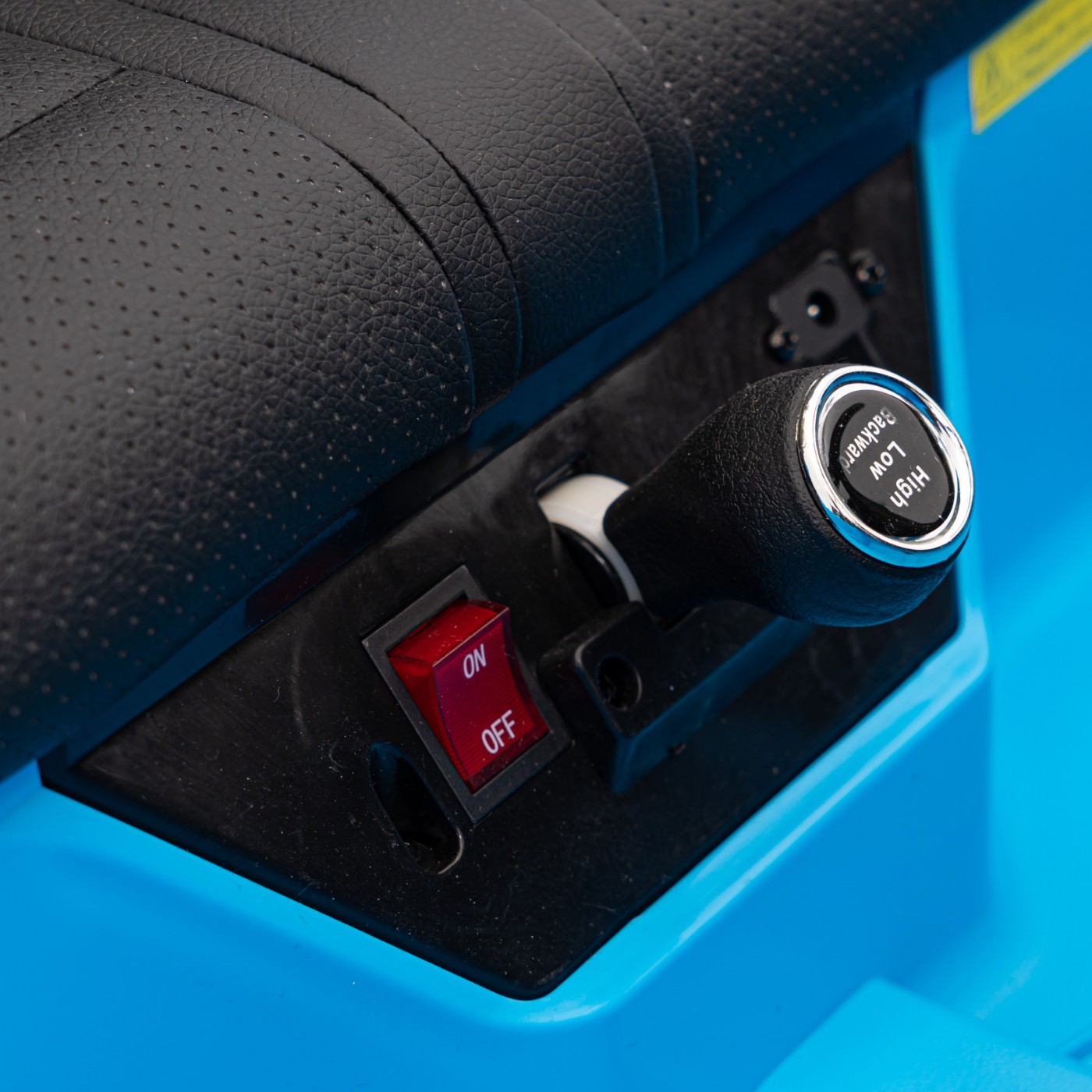 Auto Buggy Racing 5 na batériu pre deti Modré + Motory 2x200W + Ovládač + Audio LED + Pomalý štart