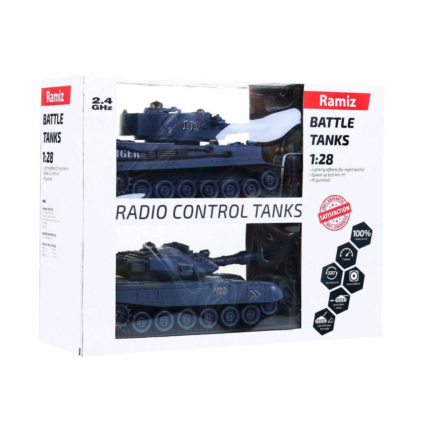 Tanková bitva Tiger Vs T-90 1 28