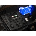 Auto Ford Mustang GT na batériu pre deti Čierny + Regulácia sedadla + Audio LED + EVA + Pomalý štart
