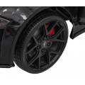 Auto Ford Mustang GT na batériu pre deti Čierny + Regulácia sedadla + Audio LED + EVA + Pomalý štart