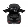 Auto Ford Mustang GT na batériu pre deti Čierny + Regulácia sedadla + Audio LED + EVA + Pomalý štart