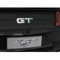 Auto Ford Mustang GT na batériu pre deti Čierny + Regulácia sedadla + Audio LED + EVA + Pomalý štart