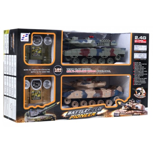 Bitka Vojna Tankov s Dymom R/C 2.4G