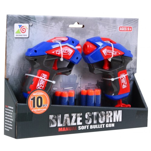 Blaze Storm 2 Ručné Pištole Modré