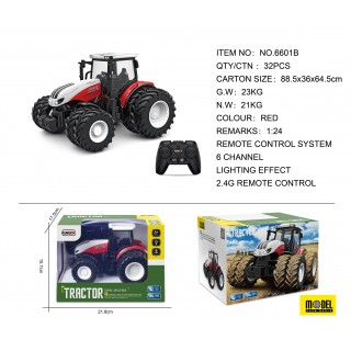 Traktor Červený R/C