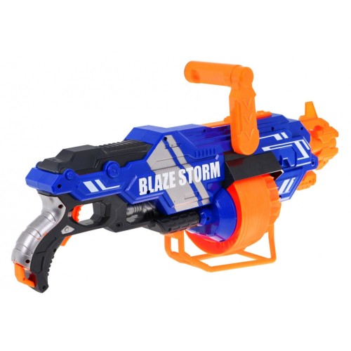 Veľký detská puška pre deti 8+ Blaze Storm 40 penových nábojov + podporná rukoväť