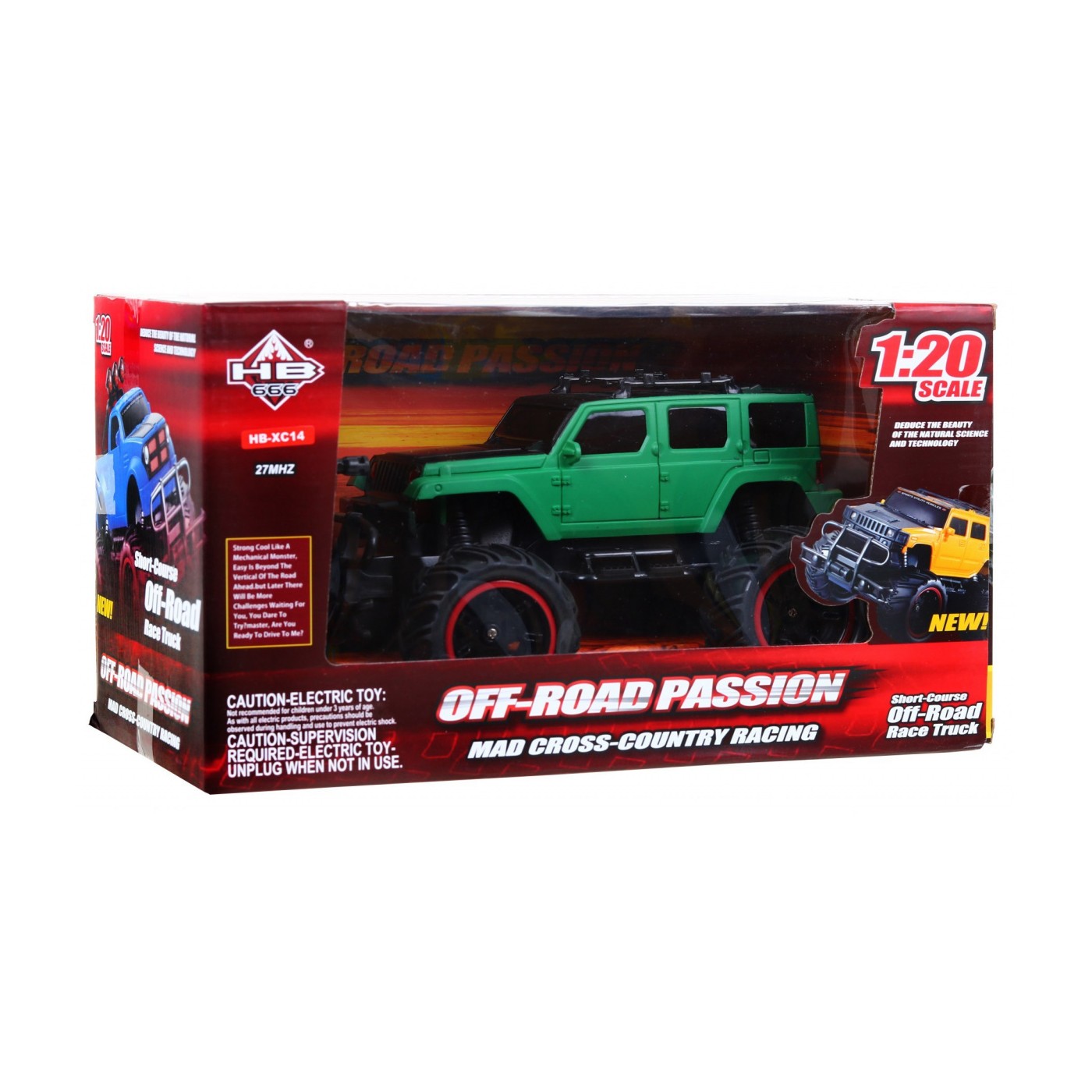 Autíčko HB-XC14 Zelené