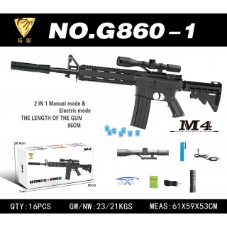 Puška Na Vodné Guličky M4