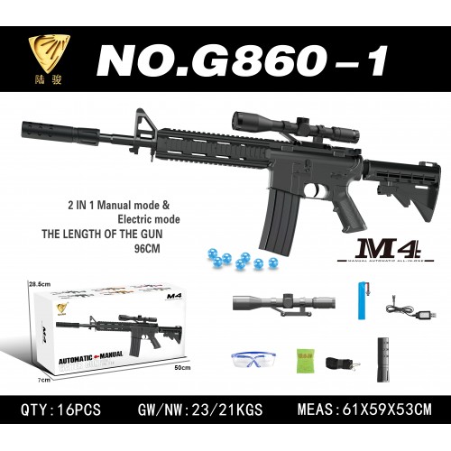 Puška Na Vodné Guličky M4