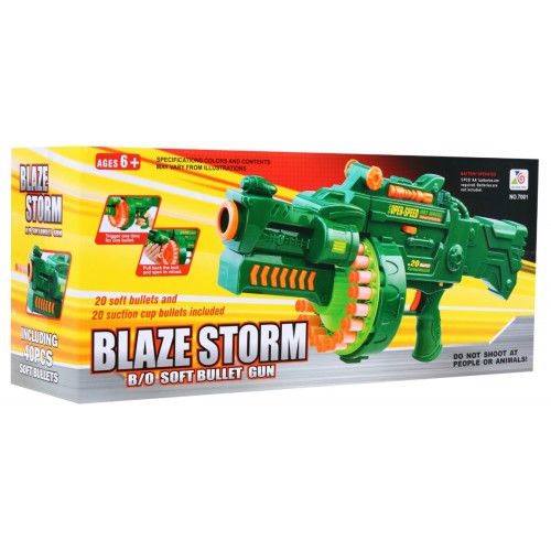 Blaze Storm Puška 40 Nábojov Zelená