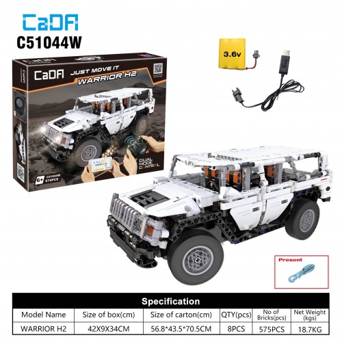 Stavebnica R/C Terénne Auto 575ks. EE