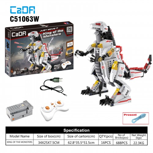 Stavebnica R/C Kráľ Monštier 688ks. EE