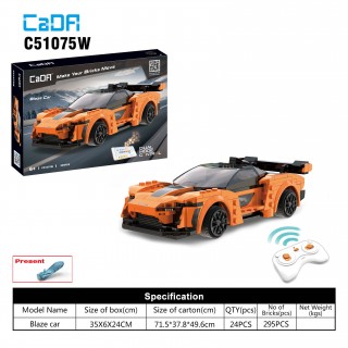 StavebnicaR/C Športové Autíčko 295ks. EE