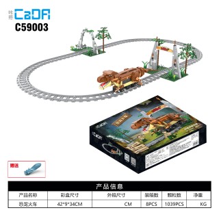 Stavebnica Vláčik Dino 1039ks. EE