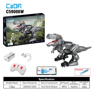 Stavebnica R/C Dinosaury 701ks. EE