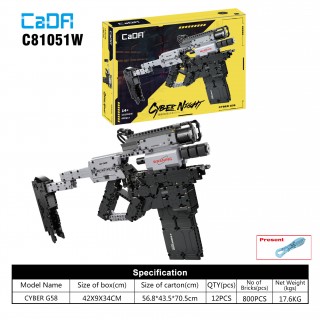 Stavebnica Puška 800ks. EE