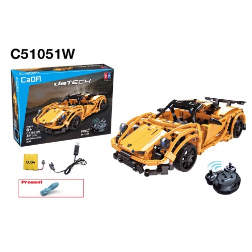 Stavebnica R/C Športové Auto 421ks. EE