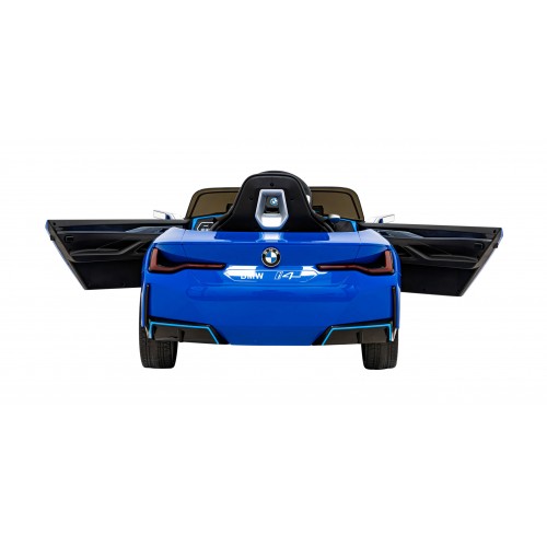 Auto BMW I4 na batériu pre deti Modéý + Pomalý štart + EVA + Ekokoža + Audio LED + Ovládač