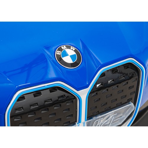 Auto BMW I4 na batériu pre deti Modéý + Pomalý štart + EVA + Ekokoža + Audio LED + Ovládač