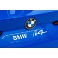 Auto BMW I4 na batériu pre deti Modéý + Pomalý štart + EVA + Ekokoža + Audio LED + Ovládač