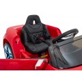 Auto BMW I4 na batériu pre deti Červené + Pomalý štart + EVA + Ekokoža + Audio LED + Ovládač
