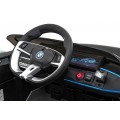 Auto BMW I4 na batériu pre deti Čierne + Pomalý štart + EVA + Ekokoža + Audio LED + Ovládač
