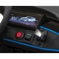 Auto BMW I4 na batériu pre deti Čierne + Pomalý štart + EVA + Ekokoža + Audio LED + Ovládač