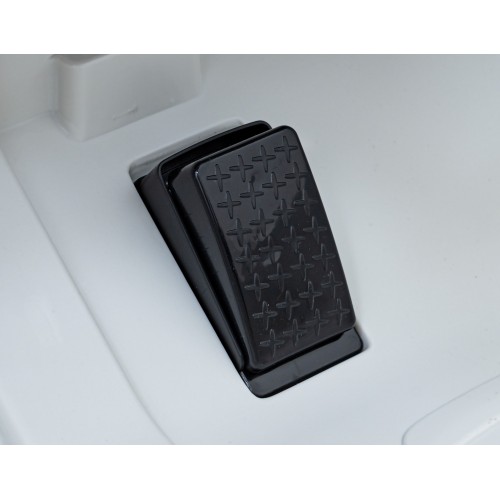 Auto BMW I4 na batériu pre deti Biele + Pomalý štart + EVA + Ekokoža + Audio LED + Ovládač