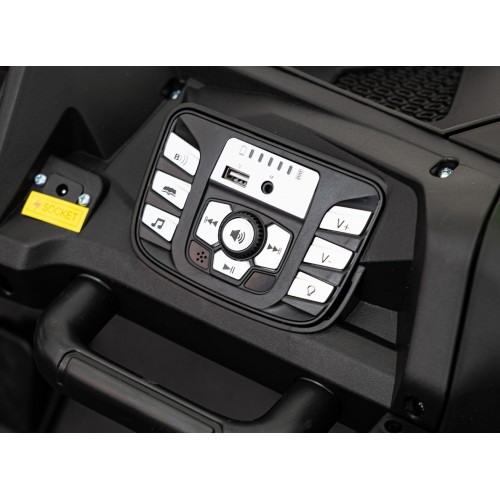 Buggy ATV Strong Racing pre 2 deti Zlatý + Bezkefkový motor + Nafukovacie kolesá + Audio LED