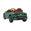 Auto Bentley Bacalar na batériu pre deti Zelený + Ovládač + EVA + Pomalý štart + Audio LED