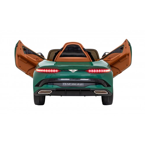 Auto Bentley Bacalar na batériu pre deti Zelený + Ovládač + EVA + Pomalý štart + Audio LED