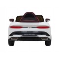 Auto Bentley Bacalar na batériu pre deti Biely + Ovládač + EVA + Pomalý štart + Audio LED